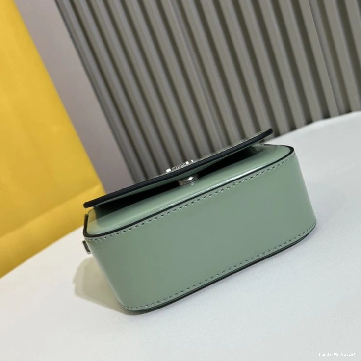 Vintage HOT Bag F In Nano Green Calf Leather Fendi 0716